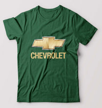Load image into Gallery viewer, Chevrolet T-Shirt for Men-Bottle Green-Ektarfa.online

