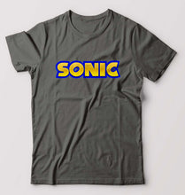 Load image into Gallery viewer, Sonic T-Shirt for Men-Charcoal-Ektarfa.online

