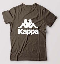 Load image into Gallery viewer, Kappa T-Shirt for Men-S(38 Inches)-Olive Green-Ektarfa.online
