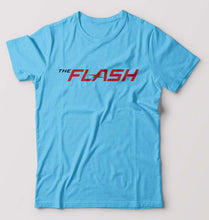 Load image into Gallery viewer, Flash Superhero T-Shirt for Men-Light Blue-Ektarfa.online
