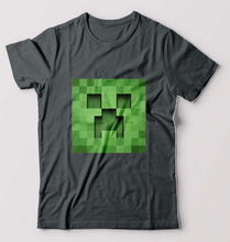 Load image into Gallery viewer, Minecraft T-Shirt for Men-Steel grey-Ektarfa.online
