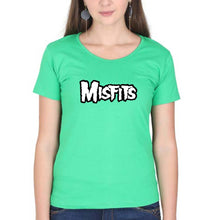 Load image into Gallery viewer, Misfits T-Shirt for Women-flag green-Ektarfa.online
