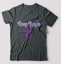 Load image into Gallery viewer, Deep Purple T-Shirt for Men-Steel grey-Ektarfa.online
