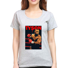 Load image into Gallery viewer, Mike Tyson T-Shirt for Women-Grey Melange-Ektarfa.online
