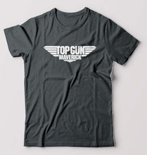 Load image into Gallery viewer, Top Gun T-Shirt for Men-S(38 Inches)-Steel grey-Ektarfa.online
