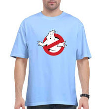 Load image into Gallery viewer, Ghostbusters Oversized T-Shirt for Men-Baby Blue-Ektarfa.online
