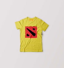 Load image into Gallery viewer, Dota Kids T-Shirt for Boy/Girl-0-1 Year(20 Inches)-Mustard Yellow-Ektarfa.online
