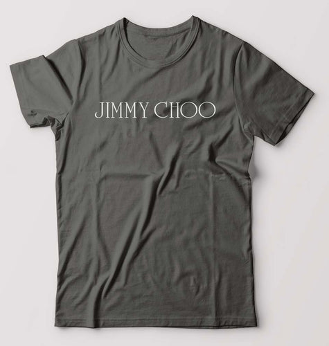 Jimmy Choo T-Shirt for Men-S(38 Inches)-Charcoal-Ektarfa.online