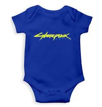 Load image into Gallery viewer, Cyberpunk Kids Romper For Baby Boy/Girl-0-5 Months(18 Inches)-Royal Blue-Ektarfa.online
