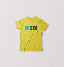 Load image into Gallery viewer, State Bank of India(SBI) Kids T-Shirt for Boy/Girl-0-1 Year(20 Inches)-Mustard Yellow-Ektarfa.online
