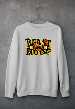 Load image into Gallery viewer, Gym Beast Unisex Sweatshirt for Men/Women-S(40 Inches)-Grey Melange-Ektarfa.online
