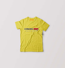 Load image into Gallery viewer, CYBORG009 CALL OF JUSTICE Kids T-Shirt for Boy/Girl-Yellow-Ektarfa.online
