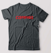Load image into Gallery viewer, Compaq T-Shirt for Men-S(38 Inches)-Steel Grey-Ektarfa.online
