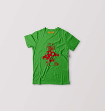 Load image into Gallery viewer, Mushroom Kids T-Shirt for Boy/Girl-Flag Green-Ektarfa.online
