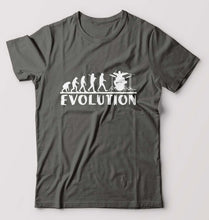 Load image into Gallery viewer, Drummer Evolution T-Shirt for Men-Charcoal-Ektarfa.online
