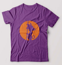 Load image into Gallery viewer, Dragon Ball T-Shirt for Men-S(38 Inches)-Purple-Ektarfa.online
