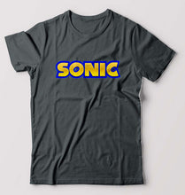 Load image into Gallery viewer, Sonic T-Shirt for Men-Steel grey-Ektarfa.online
