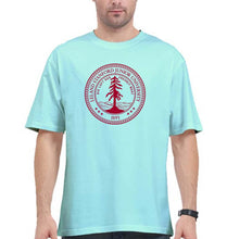 Load image into Gallery viewer, Stanford Oversized T-Shirt for Men-Mint-Ektarfa.online
