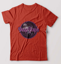 Load image into Gallery viewer, Deep Purple T-Shirt for Men-Brick Red-Ektarfa.online
