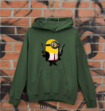 Load image into Gallery viewer, Minion Unisex Hoodie for Men/Women-S(40 Inches)-Dark Green-Ektarfa.online
