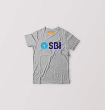 Load image into Gallery viewer, State Bank of India(SBI) Kids T-Shirt for Boy/Girl-0-1 Year(20 Inches)-Grey-Ektarfa.online
