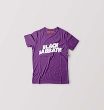 Load image into Gallery viewer, Black Sabbath Kids T-Shirt for Boy/Girl-0-1 Year(20 Inches)-Purple-Ektarfa.online

