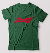 Load image into Gallery viewer, Budweiser T-Shirt for Men-Bottle Green-Ektarfa.online
