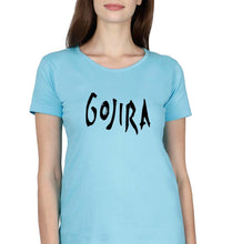 Load image into Gallery viewer, Gojira T-Shirt for Women-XS(32 Inches)-SkyBlue-Ektarfa.online
