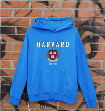 Load image into Gallery viewer, Harvard Unisex Hoodie for Men/Women-S(40 Inches)-Royal Blue-Ektarfa.online
