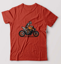 Load image into Gallery viewer, Duke T-Shirt for Men-Brick Red-Ektarfa.online
