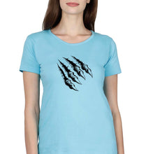 Load image into Gallery viewer, Monster T-Shirt for Women-XS(32 Inches)-SkyBlue-Ektarfa.online
