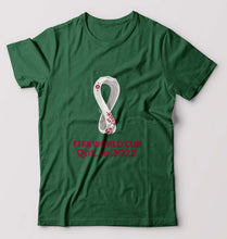 Load image into Gallery viewer, FIFA World Cup Qatar 2022 T-Shirt for Men-Bottle Green-Ektarfa.online
