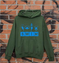 Load image into Gallery viewer, Swim Unisex Hoodie for Men/Women-Dark Green-Ektarfa.online
