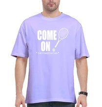 Load image into Gallery viewer, Tennis Oversized T-Shirt for Men-Lavender-Ektarfa.online
