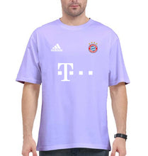 Load image into Gallery viewer, FC Bayern Munich 2021-22 Oversized T-Shirt for Men-Lavender-Ektarfa.online
