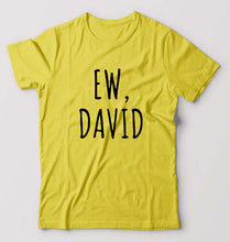 Load image into Gallery viewer, Schitts Creek EW David T-Shirt for Men-Yellow-Ektarfa.online
