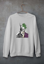 Load image into Gallery viewer, Batman Joker Unisex Sweatshirt for Men/Women-S(40 Inches)-Grey Melange-Ektarfa.online
