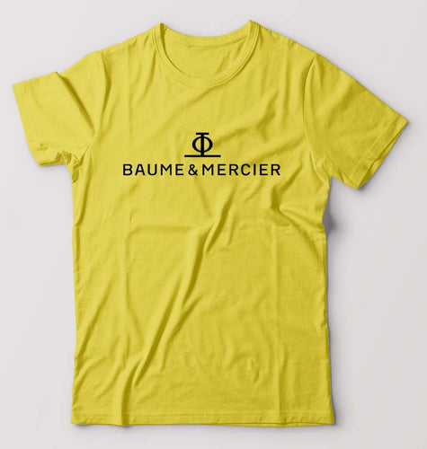 Baume & Mercier T-Shirt for Men-Yellow-Ektarfa.online