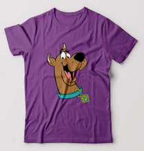 Load image into Gallery viewer, Scooby Doo T-Shirt for Men-S(38 Inches)-Purpul-Ektarfa.online
