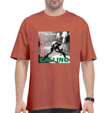 Load image into Gallery viewer, London Calling Oversized T-Shirt for Men-Coral-Ektarfa.online
