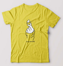 Load image into Gallery viewer, Love Yourself T-Shirt for Men-Yellow-Ektarfa.online
