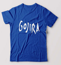 Load image into Gallery viewer, Gojira T-Shirt for Men-S(38 Inches)-Royal Blue-Ektarfa.online
