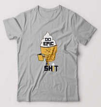 Load image into Gallery viewer, Shit T-Shirt for Men-S(38 Inches)-Grey Melange-Ektarfa.online
