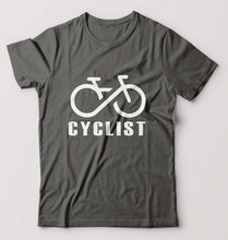 Load image into Gallery viewer, Cyclist T-Shirt for Men-Charcoal-Ektarfa.online
