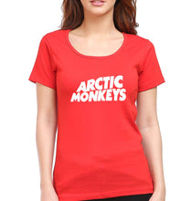 Load image into Gallery viewer, Arctic Monkeys T-Shirt for Women-XS(32 Inches)-Red-Ektarfa.online
