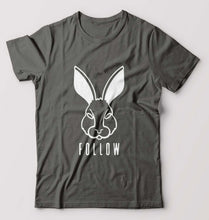 Load image into Gallery viewer, Rabbit Bunny T-Shirt for Men-Charcoal-Ektarfa.online
