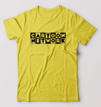 Load image into Gallery viewer, Cartoon Network T-Shirt for Men-S(38 Inches)-Yellow-Ektarfa.online
