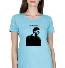 Load image into Gallery viewer, The Weeknd T-Shirt for Women-XS(32 Inches)-SkyBlue-Ektarfa.online
