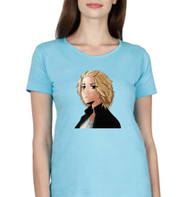 Load image into Gallery viewer, Tokyo Revengers T-Shirt for Women-SkyBlue-Ektarfa.online
