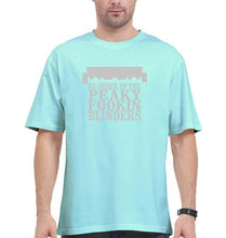 Load image into Gallery viewer, Peaky Blinders Oversized T-Shirt for Men-Mint-Ektarfa.online
